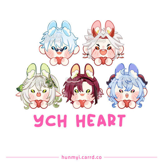 YCH heart